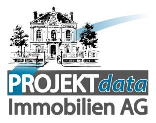 Logo von PROJEKTdata Immobilien AG
