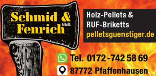 Logo von Pelletsguenstiger.de | Schmid & Fenrich GbR | Holzpellets und Briketts