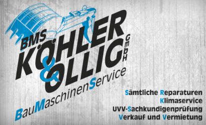 Logo von BMS Köhler & Ollig GmbH Baumaschinenservice