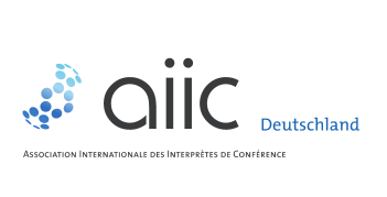 Firmenlogo AIIC-Dolmetscher Deutschland (Internationaler Verband der Konferenzdolmetscher:innen)