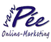 Logo von van Pee, Online-Marketing