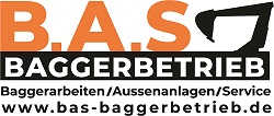Logo von B.A.S. Baggerbetrieb, Transportunternehmen und Containerdienst