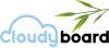 Firmenlogo Cloudyboard - Knietabletts und Laptopkissen
