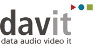 Logo von davit GmbH, data audio video it