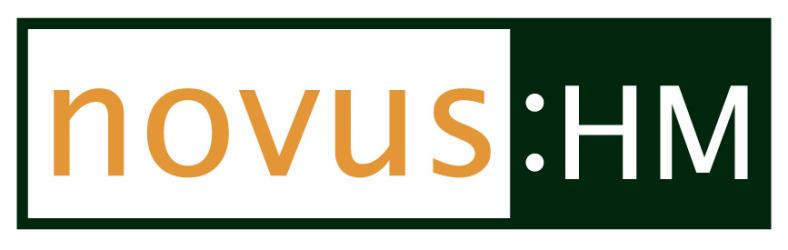 Logo von novus:HM GmbH