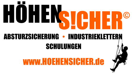 Logo von HÖHENSICHER Absturzsicherung Industrieklettern Schulungen