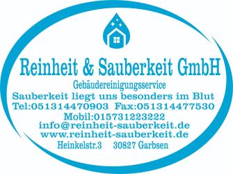 Logo von Reinheit&Sauberkeit Gebäudereinigungsservice GmbH