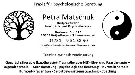 Logo von Petra Matschuk, Heilpraktikerin - beschränkt auf Psychotherapie - 