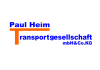 Logo von Paul Heim Transportges. mbH & Co. KG