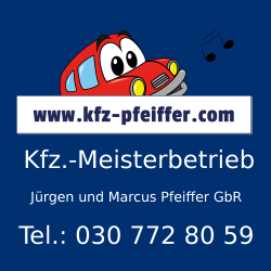 Logo von Kfz.-Meisterbetrieb Pfeiffer, Autoreparaturwerkstatt (Jürgen und Marcus Pfeiffer GbR)