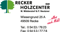 Logo von RECKER HOLZCENTER