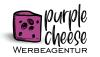 Firmenlogo purple cheese Werbeagentur