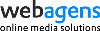 Logo von webagens - online media solutions