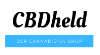 Logo von CBDHeld.com der CBD Shop für CBD Blüten, Öl & Harz
