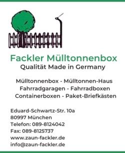 Logo von Zaun Fackler Mülltonnenbox