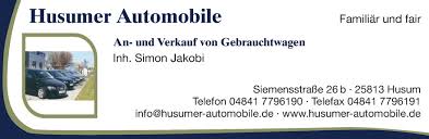 Logo von Husumer-Automobile Inh. Simon Jakobi