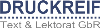 Logo von DRUCKREIF Text & Lektorat GbR