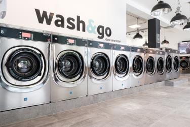 Logo von Wash&Go Waschsalon Karlsruhe
