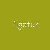 Logo von Ligatur - Kommunikation und Design