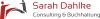 Logo von Sarah Dahlke Consulting und Buchhaltung 