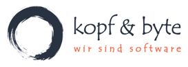 Firmenlogo kopf & byte GmbH